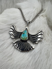 Free Bird Necklace with Turquoise #1