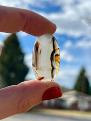 Montana Agate Rope Ring - A