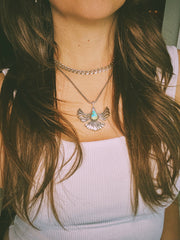 Free Bird Necklace with Turquoise #2