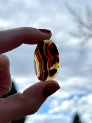 Montana Agate Rope Ring - M