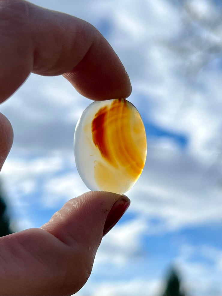 Montana Agate Rope Ring - E