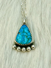 Turquoise Drop Necklace #1